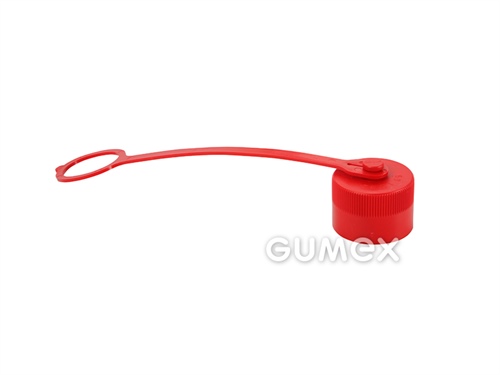 Kappe für Nippel HS, DN4, weiblich, PVC, rot, 